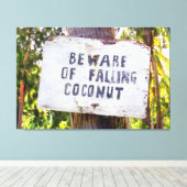 Toile CHUTE DE COCONUTS 32x48 (Insitu (Plancher de Bois))