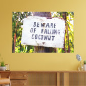 Toile CHUTE DE COCONUTS 40x60 (Insitu(Salon))