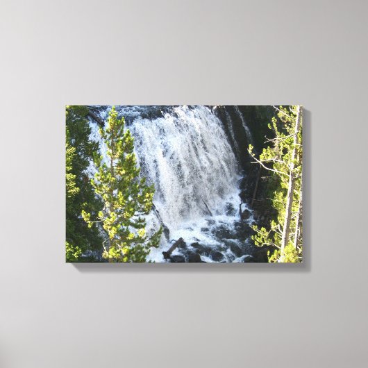 Toile Chute d'eau de Yellowstone (Recto)