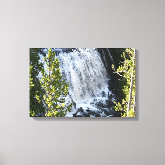 Toile Chute d'eau de Yellowstone (Recto)