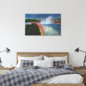 Toile Chutes américaines et en fer à cheval éclairées (Insitu(Chambre))