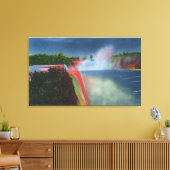 Toile Chutes américaines et en fer à cheval éclairées (Insitu(Salon))