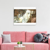 Toile Chutes de Brandywine en hiver, Ohio (Insitu(Salon))