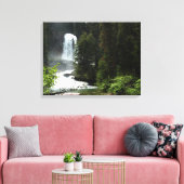 Toile Chutes de Virginie au parc national Glacier (Insitu(Salon))