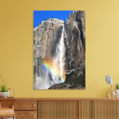 Toile Chutes de Yosemite avec arc-en-ciel (Insitu(Salon))