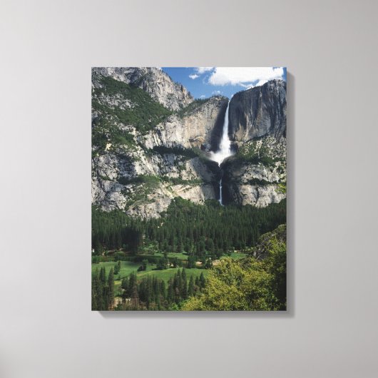 Toile Chutes de Yosemite et vallée (Recto)