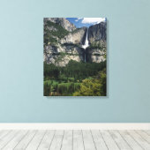 Toile Chutes de Yosemite et vallée (Insitu (Plancher de Bois))