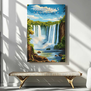 Toile Chutes d'Iguazu Argentine Décoration murale sur to