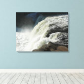 Toile Chutes d'Ohiopyle en Pennsylvanie (Insitu (Plancher de Bois))
