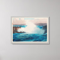Chutes du Niagara, Hiroshi Yoshida, coupe de bois