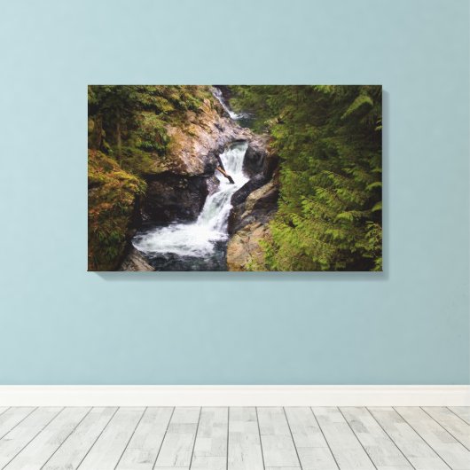 Toile Chutes Franklin (Insitu (Plancher de Bois))