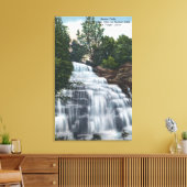 Toile Chutes Hector près de Seneca Lake View (Insitu(Salon))