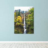 Toile Chutes Multnomah, Columbia River Gorge, Oregon (Insitu (Plancher de Bois))