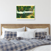 Toile Chutes Multnomah et pont de pied Benson 2 (Insitu(Chambre))