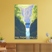 Toile Chutes Multnomah, OregonMaiden des Chutes (Insitu(Salon))