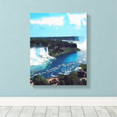 Toile CHUTES NIAGARA - voir (Insitu (Plancher de Bois))