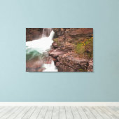 Toile Chutes St Mary dans le parc national des Glaciers (Insitu (Plancher de Bois))