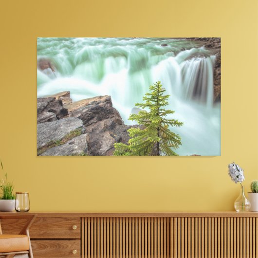 Toile Chutes Sunwapta (Insitu(Salon))
