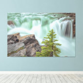 Toile Chutes Sunwapta (Insitu (Plancher de Bois))