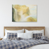 Toile Chutes supérieures du Reichenbach (avec papier) (Insitu(Chambre))