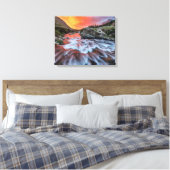 Toile Chutes Swiftcurrent | Parc national de Glacier Mon (Insitu(Chambre))