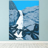 Toile Chutes Wapama (Insitu (Plancher de Bois))