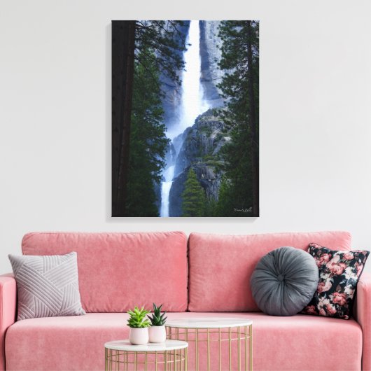Toile Chutes Yosemite (Insitu(Salon))