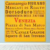 Toile Ciao Venezia ! (Insitu (Plancher de Bois))