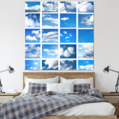 Toile Ciel bleu (Insitu(Chambre))