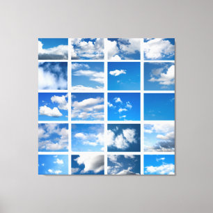 Toile Ciel bleu