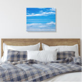Toile Ciel bleu avec flux nuageux (Insitu(Chambre))