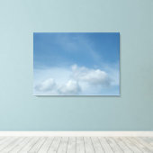 Toile Ciel bleu et nuages (Insitu (Plancher de Bois))