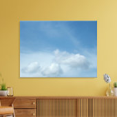Toile Ciel bleu et nuages (Insitu(Salon))