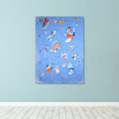 Toile Ciel bleu | Kandinsky | (Insitu (Plancher de Bois))