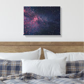 Toile ciel bleu rempli d'étoiles (Insitu(Chambre))