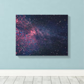 Toile ciel bleu rempli d'étoiles (Insitu (Plancher de Bois))
