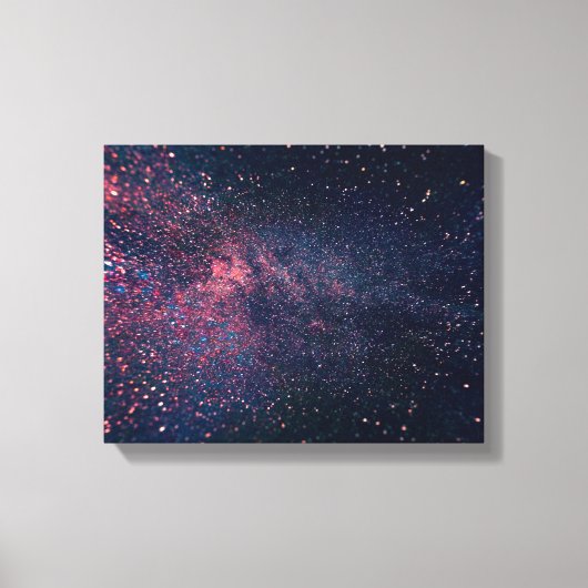 Toile ciel bleu rempli d'étoiles (Recto)