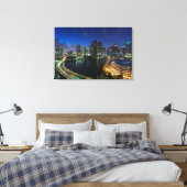 Toile Ciel de ville élevé de Brickell Key (Insitu(Chambre))