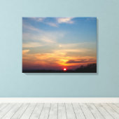Toile Ciel du soleil d'hiver (Insitu (Plancher de Bois))