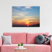 Toile Ciel du soleil d'hiver (Insitu(Salon))