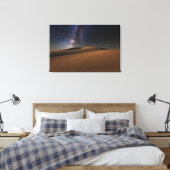 Toile Ciel étoilé sur le désert de Gobi Dunes de sable (Insitu(Chambre))