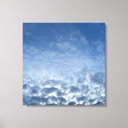 Toile Ciel mélangé (Recto)