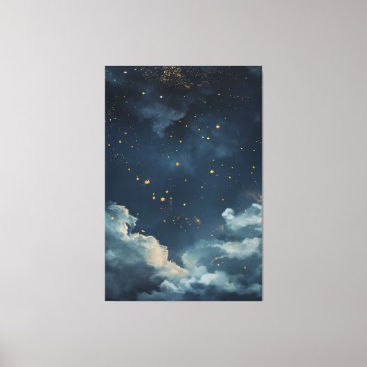 Toile Ciel nocturne (Recto)