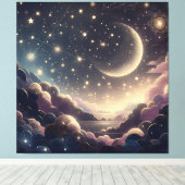 Toile Ciel nocturne rêvé (Insitu (Plancher de Bois))