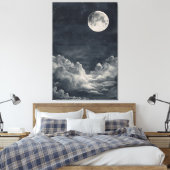 Toile Ciel nocturne sombre (Insitu(Chambre))