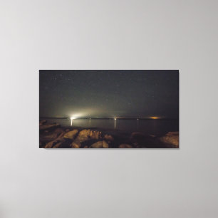 Toile Ciel nocturne sur la baie de Gouldsboro, Maine
