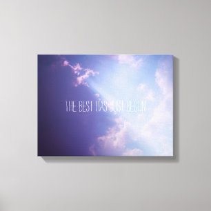 Toile Ciel Nuages Photo Citation Inspirante Texte Person