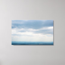 Ciel nuageux sur les montagnes Ouachita, Oklahoma