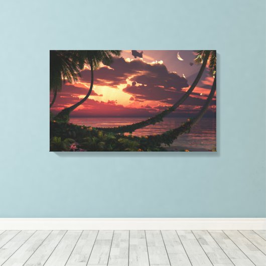 Toile Ciel peint (Insitu (Plancher de Bois))