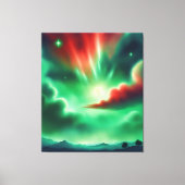 Toile ciel vert (Recto)